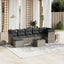 sofasæt til haven 8 dele med hynder polyrattan lysegrå