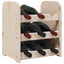 vinreol 33x25x37 cm massivt fyrretræ
