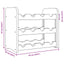 vinreol 43x25x37 cm massivt fyrretræ