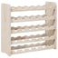 vinreol 67,5x25x60 cm massivt fyrretræ