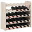 vinreol 67,5x25x60 cm massivt fyrretræ