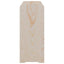 vinreol 67,5x25x60 cm massivt fyrretræ