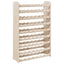 vinreol 72,5x25x11,5 cm massivt fyrretræ