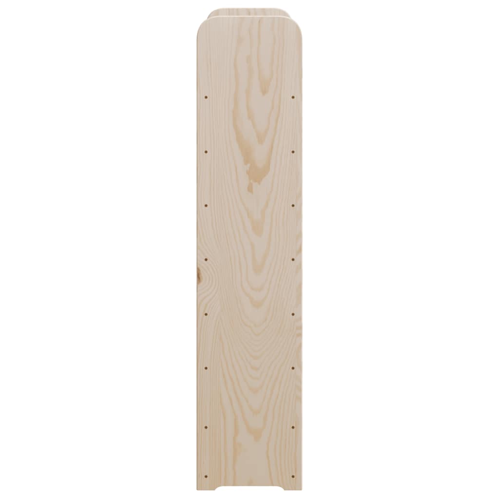 vinreol 72,5x25x11,5 cm massivt fyrretræ