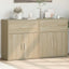 skænke 2 stk. 60x31x70 cm konstrueret træ sonoma-eg