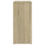 skænke 2 stk. 60x31x70 cm konstrueret træ sonoma-eg