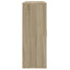 kommoder 3 stk. 60x31x84 cm konstrueret træ sonoma-eg