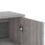 kommoder 3 stk. 60x31x84 cm konstrueret træ grå sonoma-eg