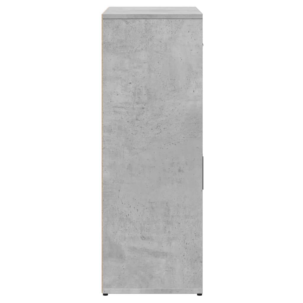 skænke 2 stk. 60x30x84 cm konstrueret træ betongrå