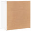 skænke 2 stk. 79x38x80 cm konstrueret træ hvid