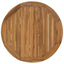 Havebord Ø109x74 cm Massivt træ Teak