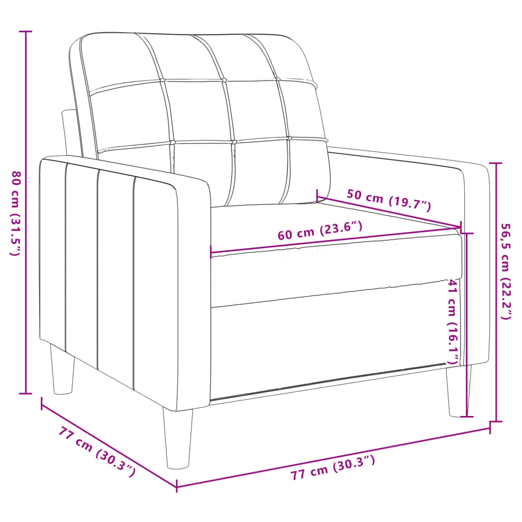sofasæt 4 dele med hynder velour vinrød