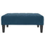 fodskammel 77x55x31 cm velour blå