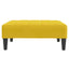 fodskammel 77x55x31 cm velour gul
