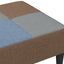 fodskammel 77x55x31 cm stof patchwork