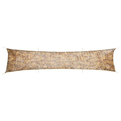 camouflagenet 706x140 cm med opbevaringspose sandfarvet