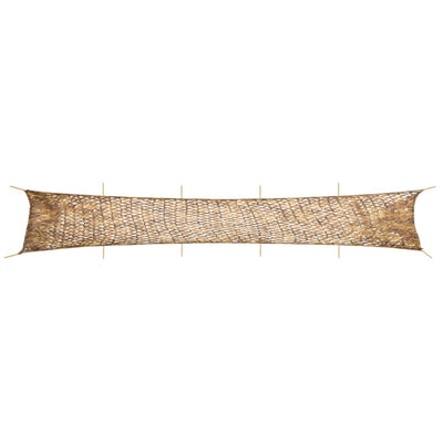 camouflagenet 844x142 cm med opbevaringspose sandfarvet