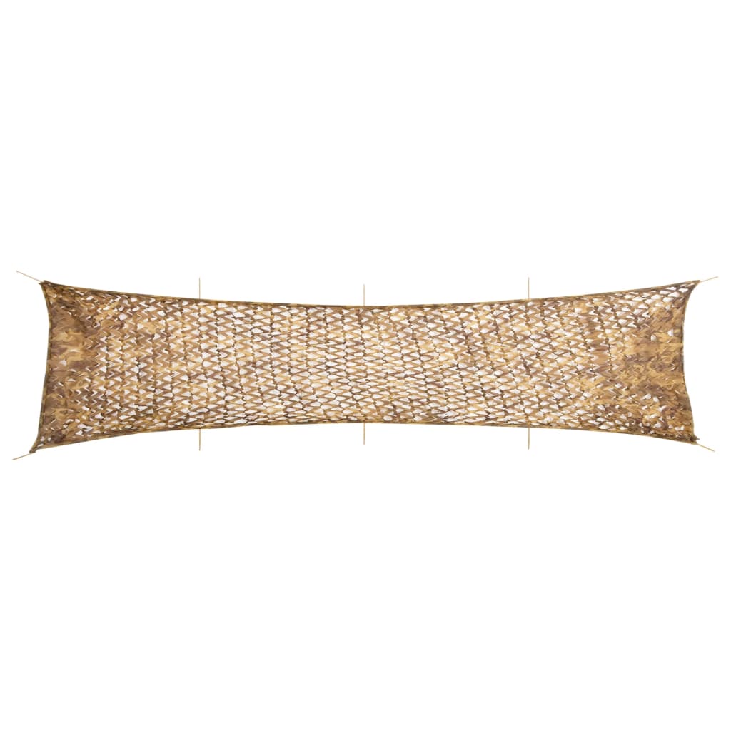 camouflagenet 809x207 cm med opbevaringspose sandfarvet
