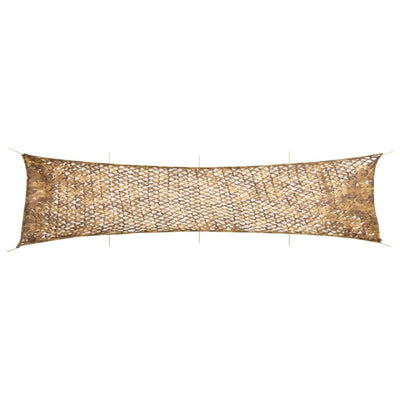 camouflagenet 809x207 cm med opbevaringspose sandfarvet