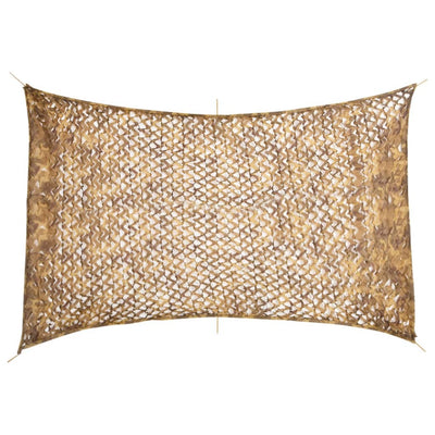 camouflagenet 410x285 cm med opbevaringspose sandfarvet