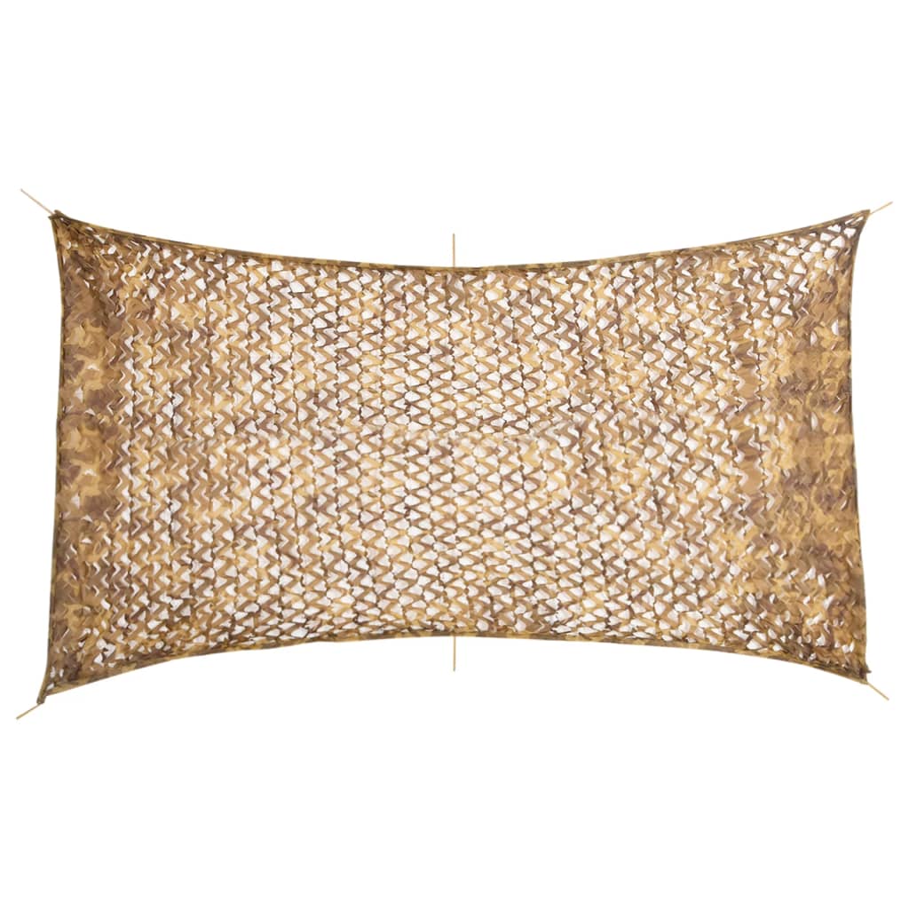 camouflagenet 506x279 cm med opbevaringspose sandfarvet billede