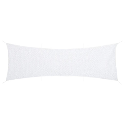 camouflagenet 613x138 cm med opbevaringspose hvid