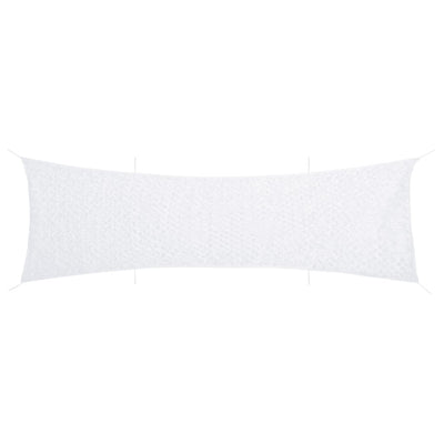 camouflagenet 706x140 cm med opbevaringspose hvid