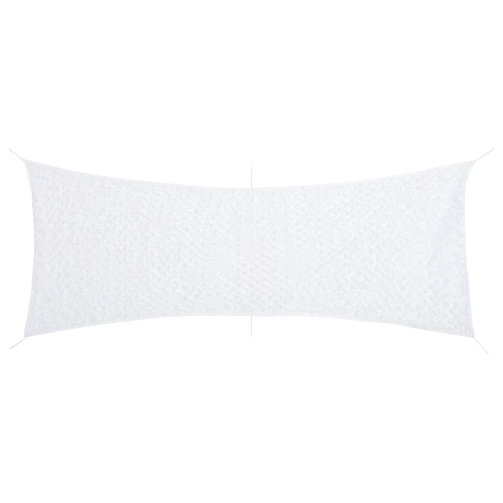 camouflagenet 525x205 cm med opbevaringspose hvid billede