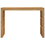 konsolbord 110x35x75 cm massivt teaktræ