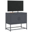 tv-bord 68,5x39x60,5 cm stål antracitgrå