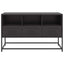 tv-bord 100,5x39x60,5 cm stål sort
