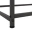 skab 100,5x39x107 cm stål sort
