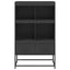 skab 68x39x111,5 cm stål sort