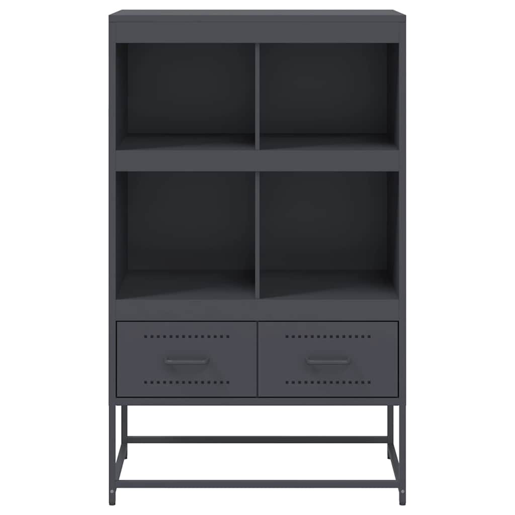 skab 68x39x111,5 cm stål antracitgrå