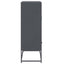 skab 68x39x111,5 cm stål antracitgrå