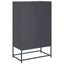skab 68x39x111,5 cm stål antracitgrå