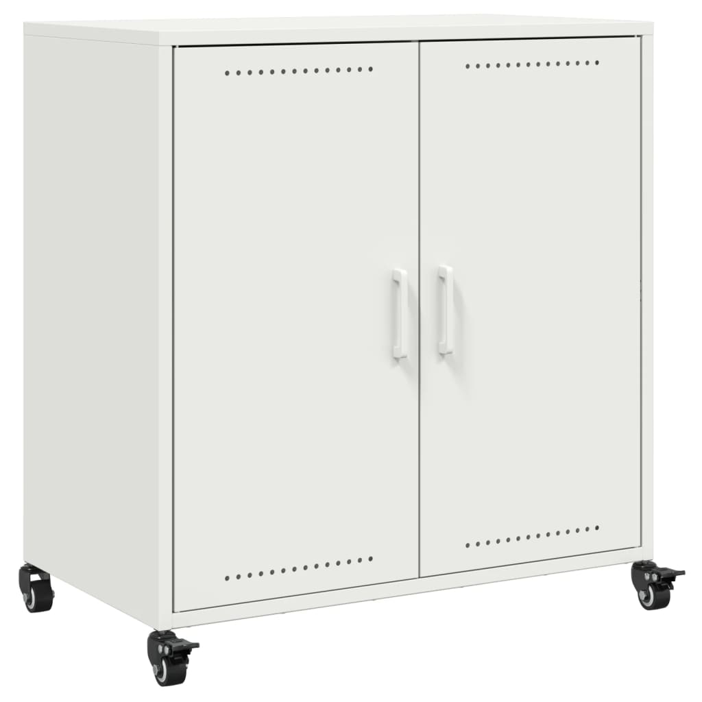 skab 68x39x72 cm stål hvid