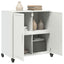 skab 68x39x72 cm stål hvid