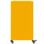 skænk 100,5x39x72 cm stål sennepsgul