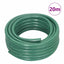 fritstående slangetromle m. tilslutningssæt 0,5" 20 m PVC grøn