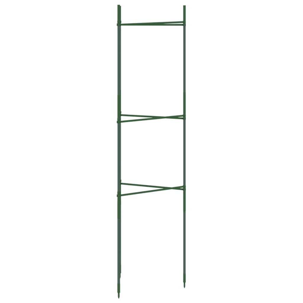 espalierer til tomater 4 stk. 116 cm stål og PP