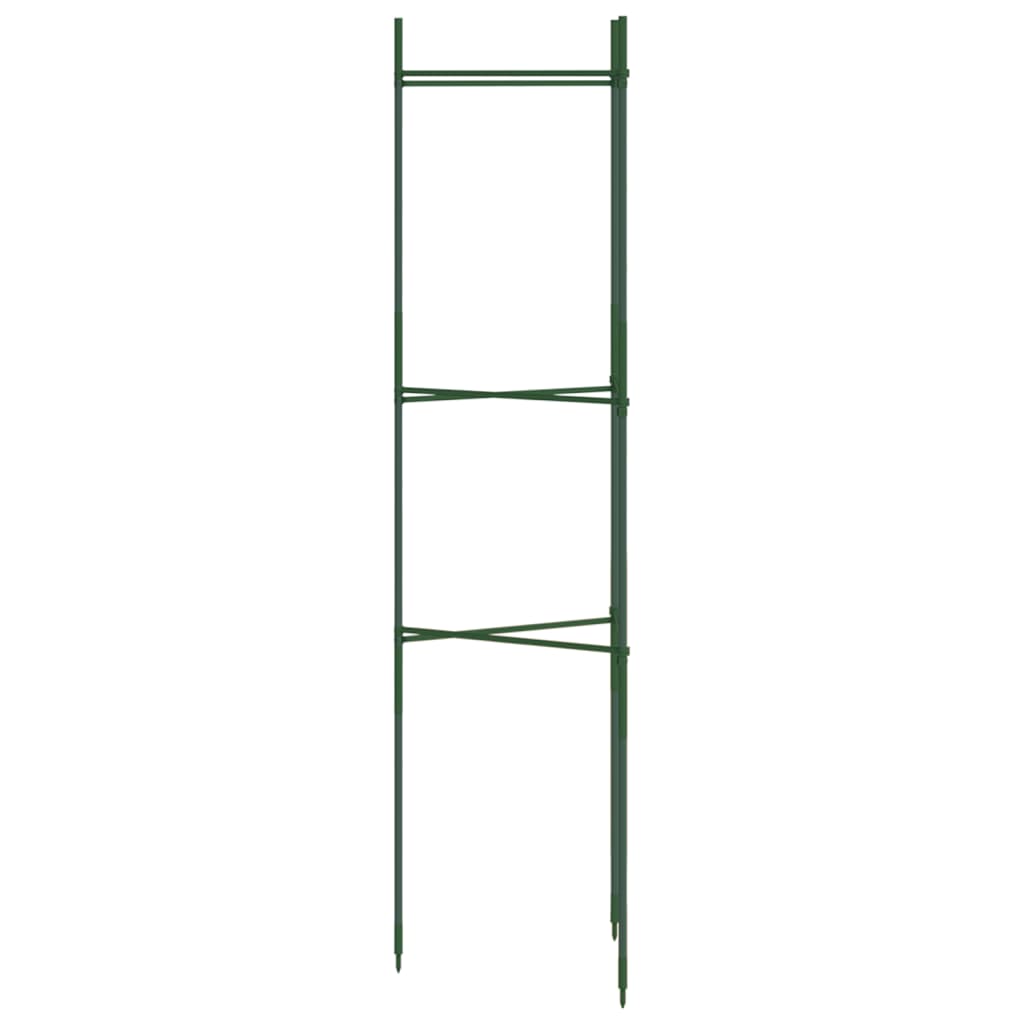 espalierer til tomater 6 stk. 116 cm stål og PP