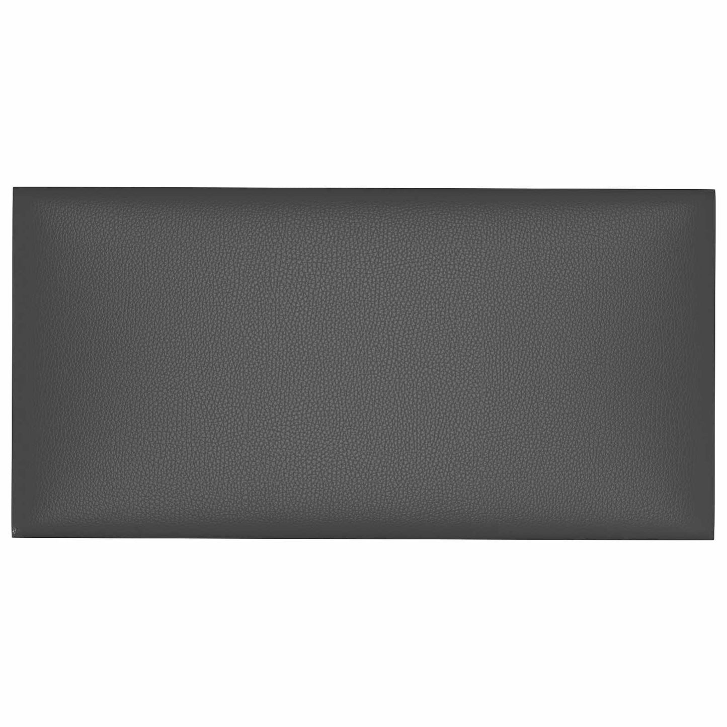 Væghovedgærde 12 pcs 30 x 15 cm Grå Stof