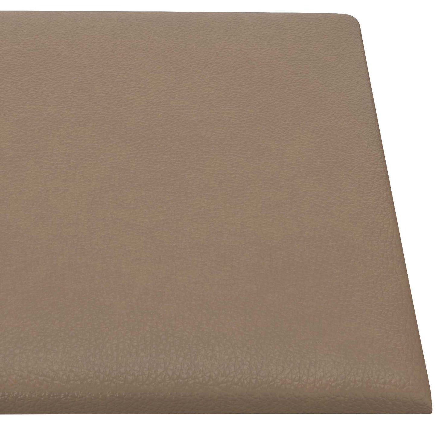 Væghovedgærde 12 pcs 30 x 15 cm Cappuccino Stof