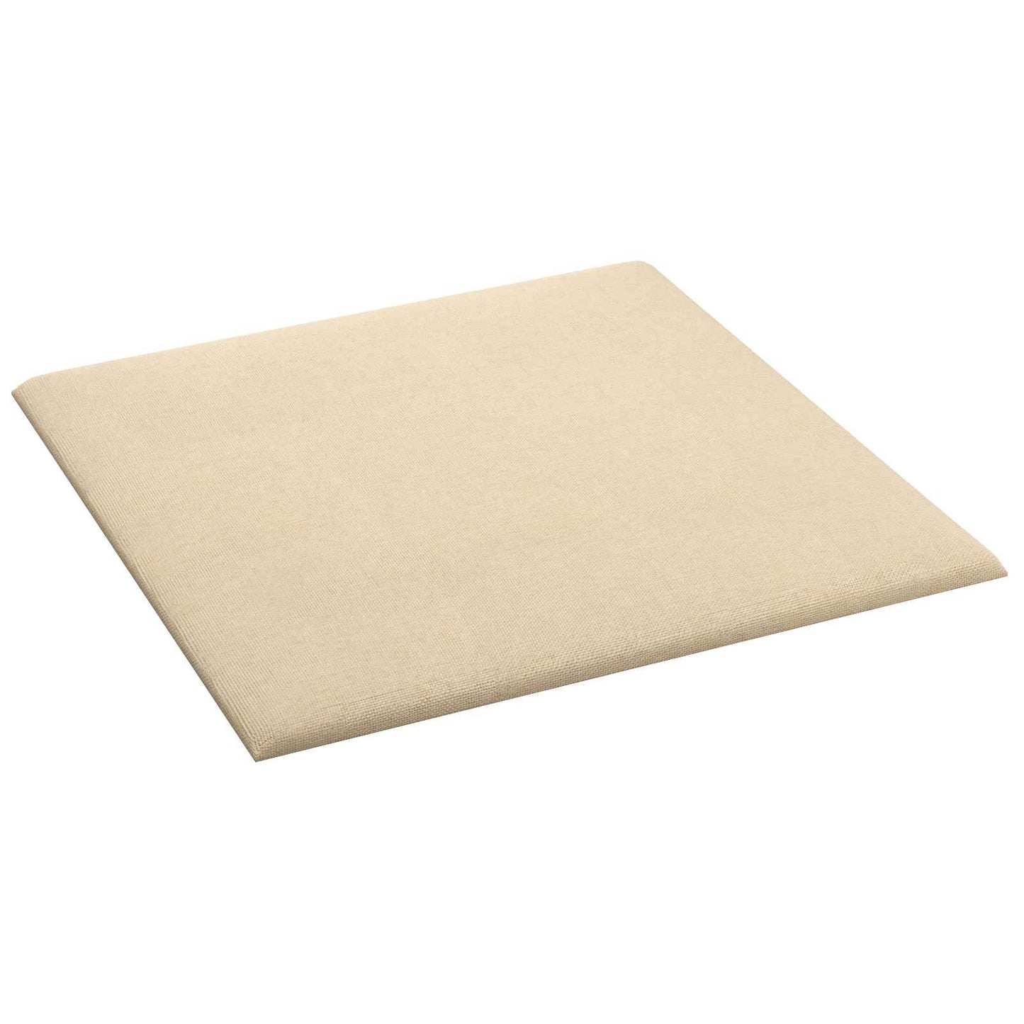 Væghovedgærde 12 pcs 30 x 30 cm Creme Stof