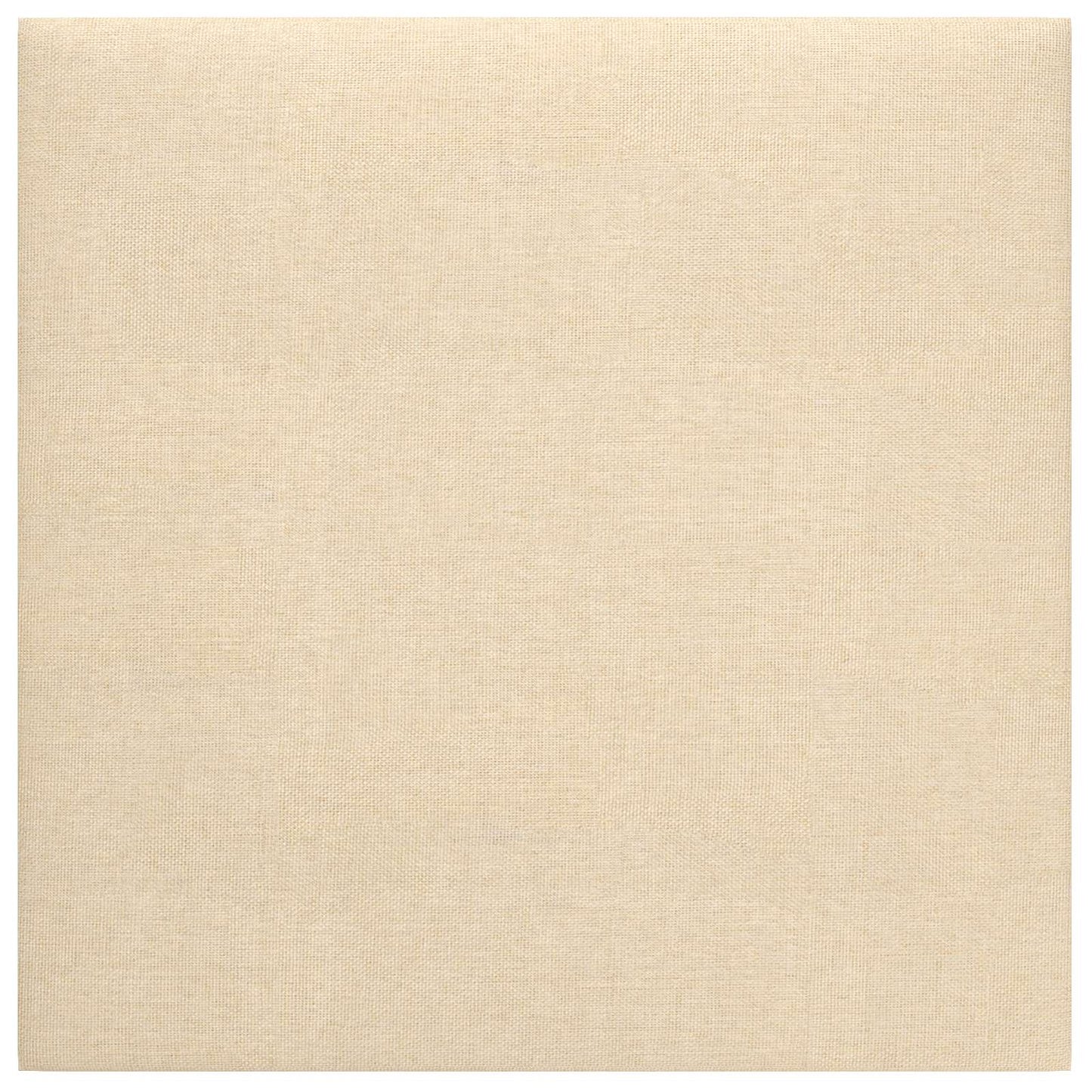 Væghovedgærde 12 pcs 30 x 30 cm Creme Stof