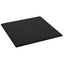 Væghovedgærde 12 pcs 30 x 30 cm Sort Stof