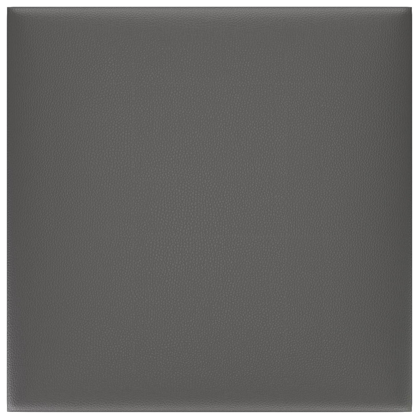 Væghovedgærde 12 pcs 30 x 30 cm Grå Stof