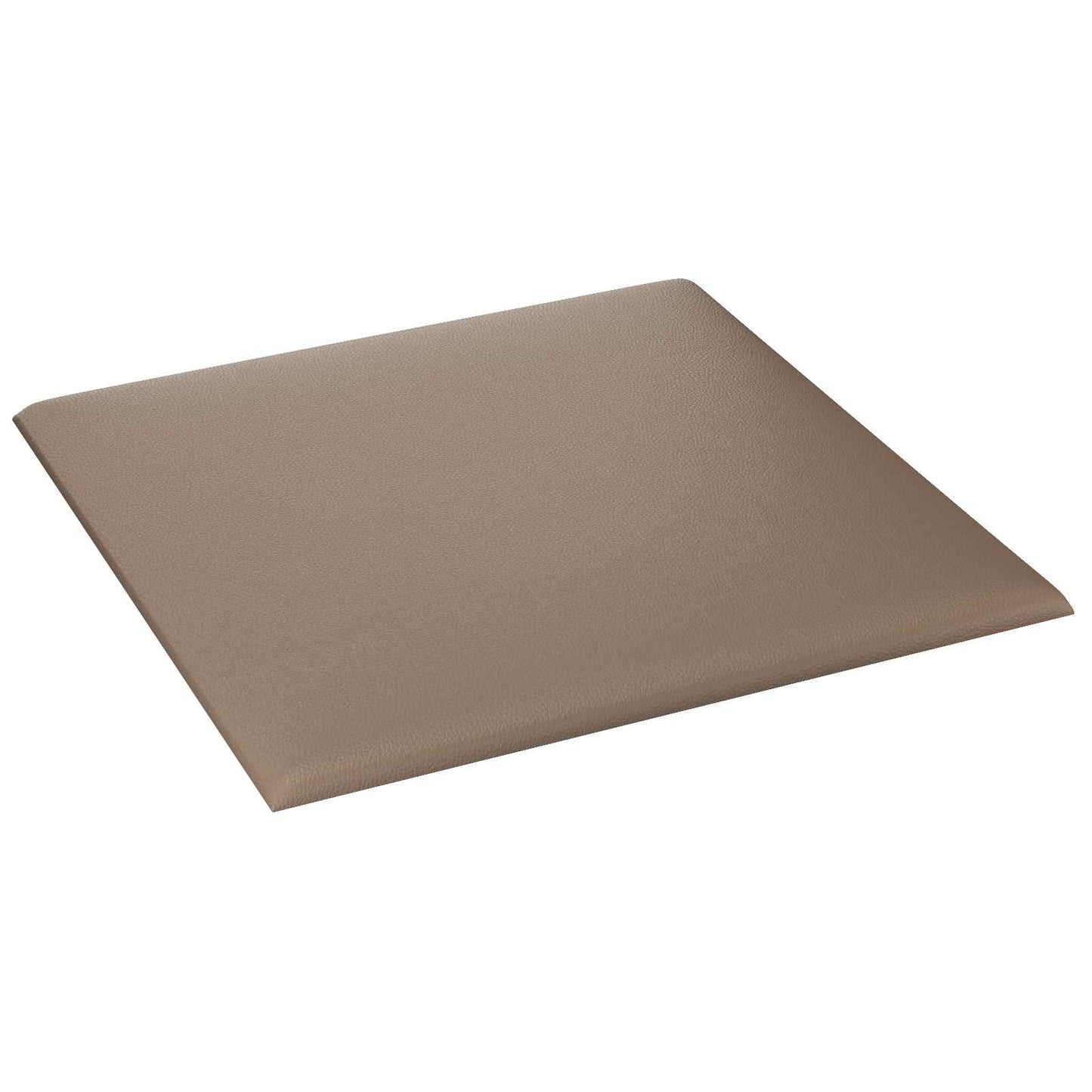 Væghovedgærde 12 pcs 30 x 30 cm Cappuccino Stof