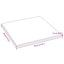 Væghovedgærde 12 pcs 30 x 30 cm Cappuccino Stof
